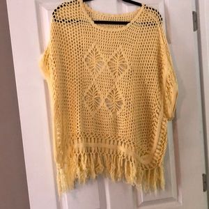 Yellow sweater